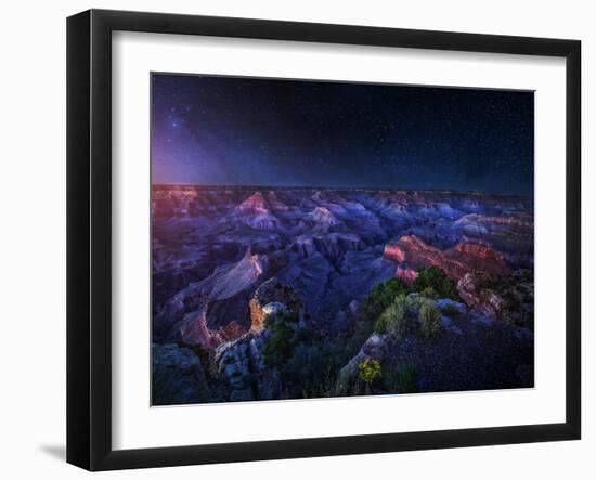 Grand Canyon Night-Juan Pablo De-Framed Photographic Print