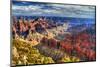 Grand Canyon North Rim Arizona-null-Mounted Art Print
