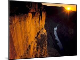 Grand Canyon NP, Arizona. Usa. Sunrise, Cliffs and the Colorado River-Scott T^ Smith-Mounted Photographic Print