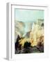 Grand Canyon of the Yellowstone Park-Thomas Moran-Framed Giclee Print