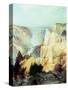 Grand Canyon of the Yellowstone Park-Thomas Moran-Stretched Canvas