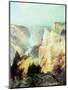 Grand Canyon of the Yellowstone Park-Thomas Moran-Mounted Giclee Print