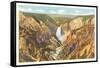 Grand Canyon of the Yellowstone-null-Framed Stretched Canvas