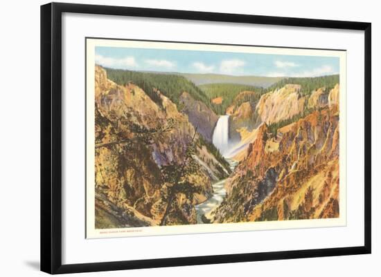 Grand Canyon of the Yellowstone-null-Framed Art Print