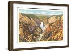 Grand Canyon of the Yellowstone-null-Framed Art Print