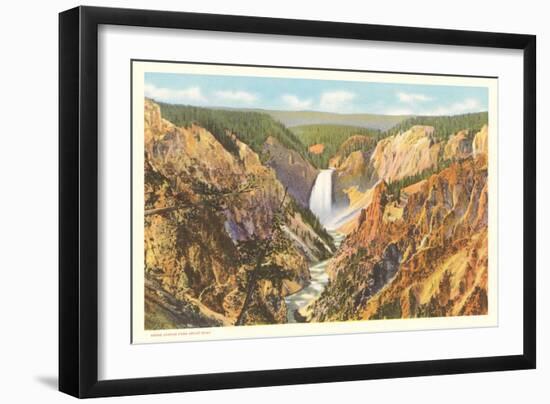 Grand Canyon of the Yellowstone-null-Framed Art Print