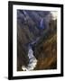 Grand Canyon of Yellowstone National Park, WY-Walter Bibikow-Framed Photographic Print