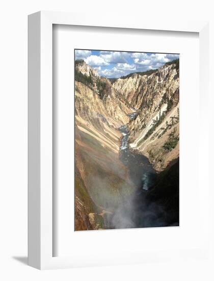 Grand Canyon Of Yellowstone-null-Framed Art Print