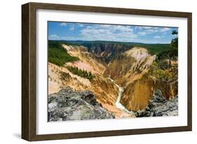 Grand Canyon of Yellowstone-Howard Ruby-Framed Photographic Print