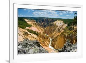 Grand Canyon of Yellowstone-Howard Ruby-Framed Photographic Print