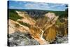 Grand Canyon of Yellowstone-Howard Ruby-Stretched Canvas