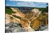 Grand Canyon of Yellowstone-Howard Ruby-Stretched Canvas