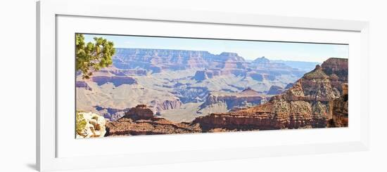 Grand Canyon Panorama II-Sylvia Coomes-Framed Art Print