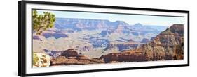 Grand Canyon Panorama II-Sylvia Coomes-Framed Premium Giclee Print