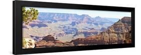 Grand Canyon Panorama II-Sylvia Coomes-Framed Art Print
