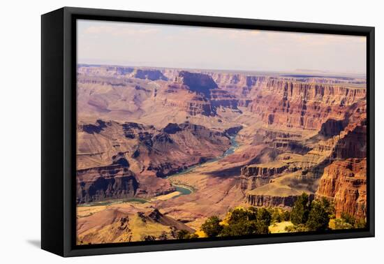 Grand Canyon Panorama-MixMotive-Framed Stretched Canvas