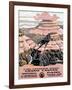 Grand Canyon Poster, C1938-null-Framed Giclee Print