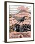 Grand Canyon Poster, C1938-null-Framed Giclee Print