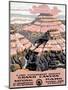 Grand Canyon Poster, C1938-null-Mounted Giclee Print