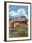 Grand Canyon Railway, Arizona - 295 Diesel-Lantern Press-Framed Art Print