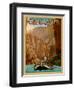 Grand Canyon River Ride-Old Red Truck-Framed Giclee Print