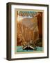 Grand Canyon River Ride-Old Red Truck-Framed Giclee Print