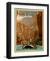 Grand Canyon River Ride-Old Red Truck-Framed Giclee Print