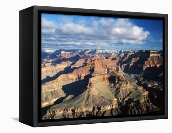 Grand Canyon Seen from the South Rim, Arizona, USA-Adam Jones-Framed Stretched Canvas