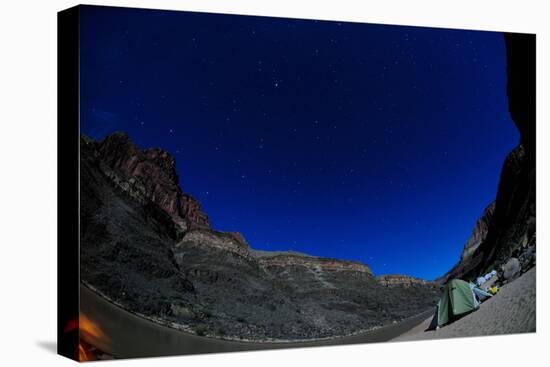 Grand Canyon Star Gazing-Bhaskar Krishnamurthy-Stretched Canvas