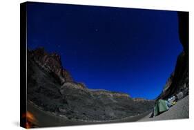 Grand Canyon Star Gazing-Bhaskar Krishnamurthy-Stretched Canvas