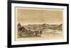 Grand Canyon: the Temples and Towers of the Virgen, c.1882-William Henry Holmes-Framed Art Print