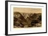 Grand Canyon: The Transept, Kaibab Division, c.1882-Thomas Moran-Framed Art Print