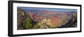 Grand Canyon view east of Shoshone Point on the south rim, Grand Canyon National Park, Arizona, USA-Steven Love-Framed Photographic Print