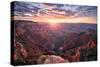 Grand Canyon View-Stefan Hefele-Stretched Canvas