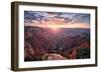 Grand Canyon View-Stefan Hefele-Framed Giclee Print