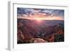 Grand Canyon View-Stefan Hefele-Framed Giclee Print