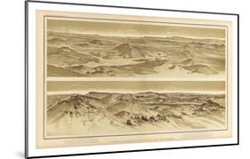 Grand Canyon: Views from Mt. Trumbull and Mt. Emma, c.1882-William Henry Holmes-Mounted Art Print