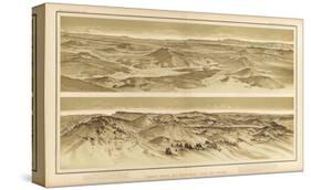 Grand Canyon: Views from Mt. Trumbull and Mt. Emma, c.1882-William Henry Holmes-Stretched Canvas