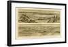 Grand Canyon: Views Looking East and South from Mt. Trumbull, c.1882-William Henry Holmes-Framed Art Print