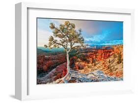 Grand Canyon - Winter Sunrise-null-Framed Art Print