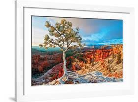 Grand Canyon - Winter Sunrise-null-Framed Art Print