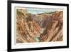 Grand Canyon, Yellowstone Park, Montana-null-Framed Premium Giclee Print