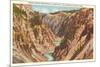 Grand Canyon, Yellowstone Park, Montana-null-Mounted Art Print