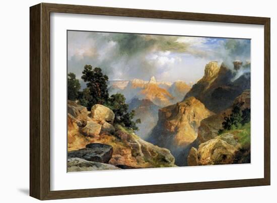 Grand Canyon-Thomas Moran-Framed Art Print