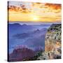 Grand Canyon-vent du sud-Stretched Canvas