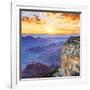 Grand Canyon-vent du sud-Framed Photographic Print