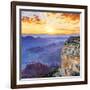 Grand Canyon-vent du sud-Framed Photographic Print