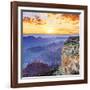 Grand Canyon-vent du sud-Framed Photographic Print