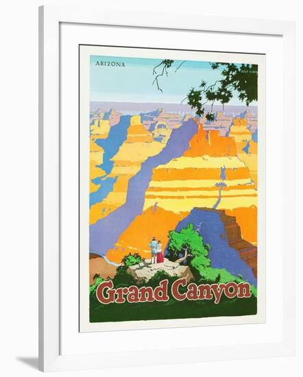 Grand Canyon-Oscar M. Bryn-Framed Art Print