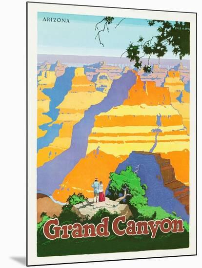 Grand Canyon-Oscar M. Bryn-Mounted Art Print